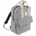 Mochila I love vichy negro de Walking Mum